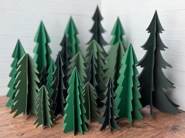 3D Paper Trees