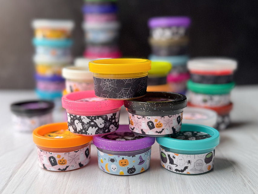 Halloween Play-Doh Labels